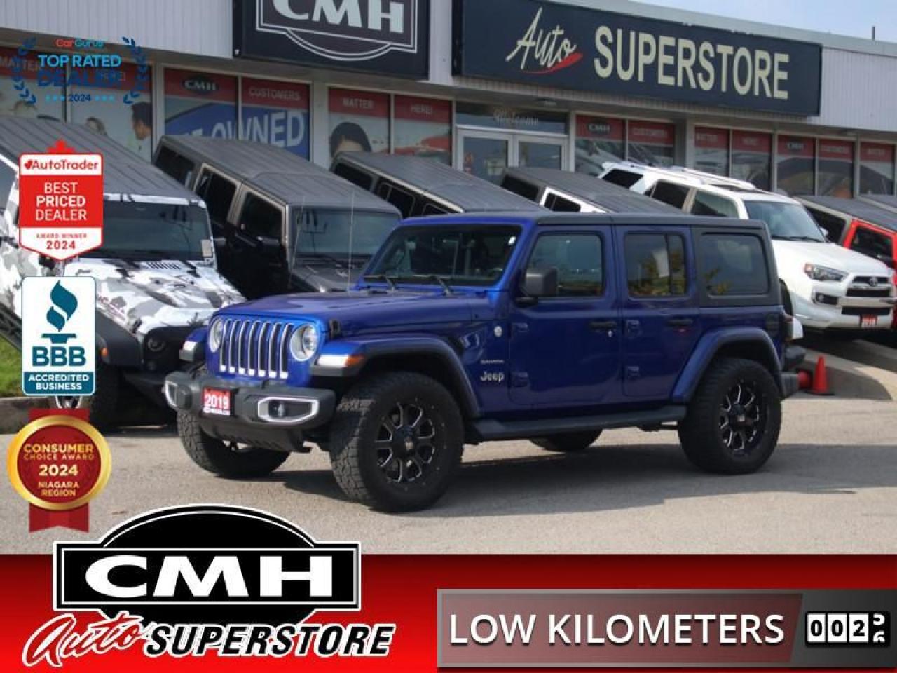 Used 2019 Jeep Wrangler Unlimited Sahara  **LOW KMS - AM WHEELS** for sale in St. Catharines, ON