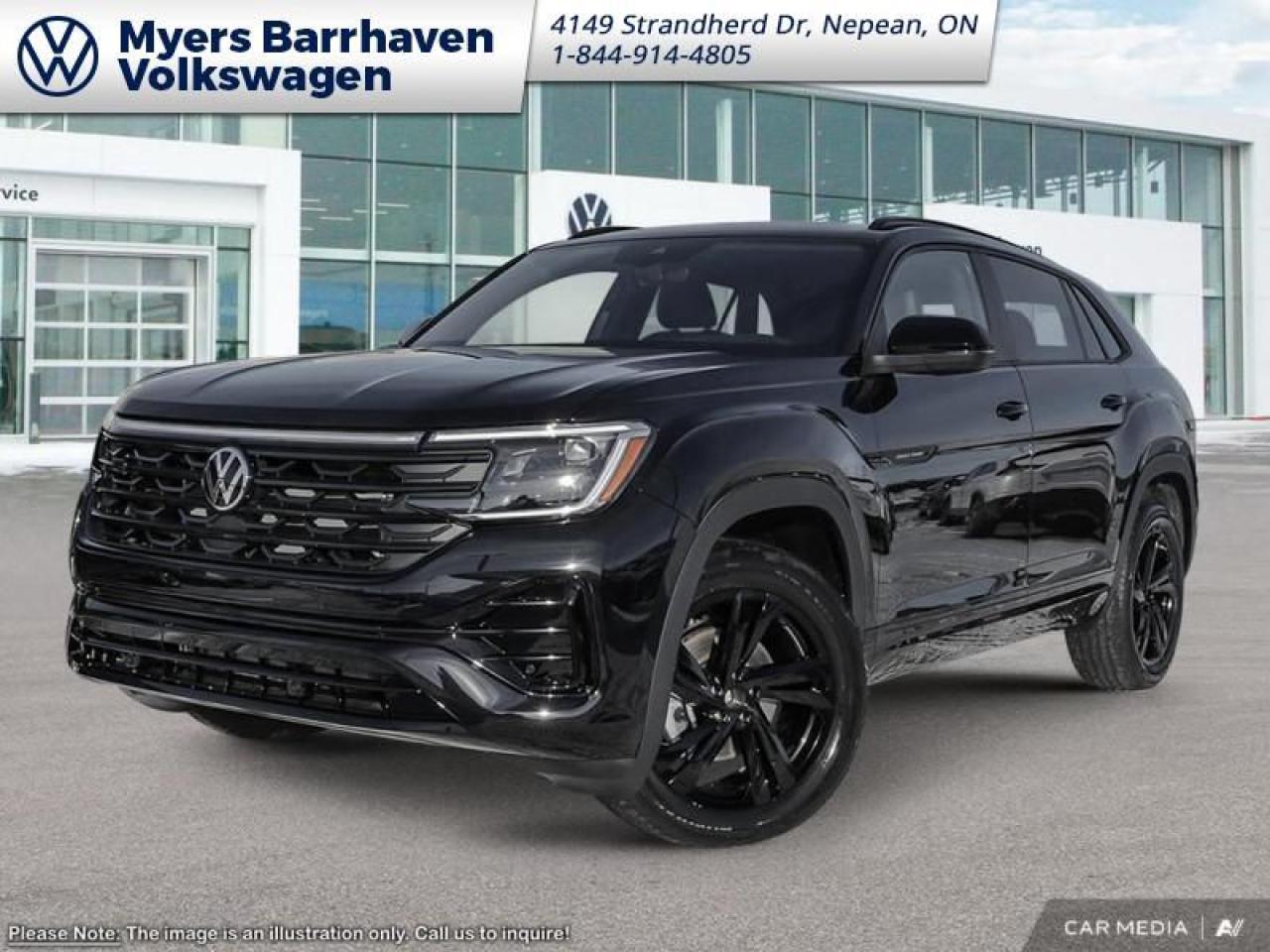 New 2025 Volkswagen Atlas Cross Sport Comfortline R-Line Black Edition 2.0 TSI for sale in Nepean, ON
