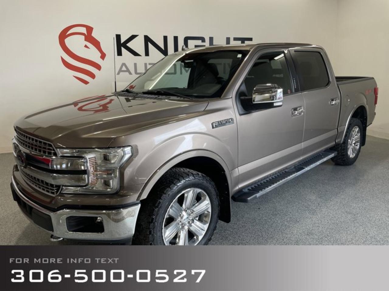 Used 2018 Ford F-150 LARIAT FX4 with Chrome Pkg, Local Trade! for sale in Moose Jaw, SK