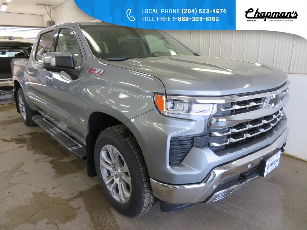 New 2025 Chevrolet Silverado 1500 LTZ Heated/Ventilated Front Seats, Adaptive Cruise Control, HD Surround Vision for sale in Killarney, MB