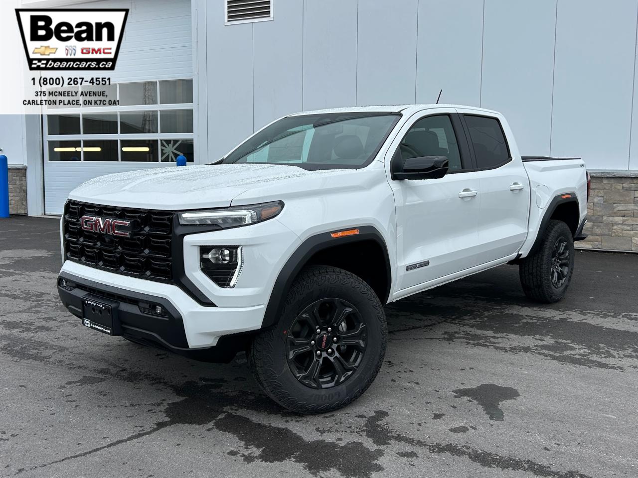 New 2024 GMC Canyon Elevation 2.7L 4 CYL WITH REMOTE START/ENTRY, SUNROOF, HEATED SEATS, HITCH GUIDANCE WITH HITCH VIEW, HD REAR VISION CAMERA for sale in Carleton Place, ON