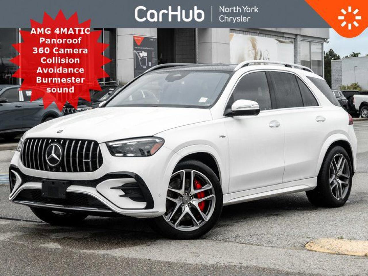 Used 2024 Mercedes-Benz GLE 53 AMG 4MATIC Panoroof 360 Camera Collision Avoidance for sale in Thornhill, ON