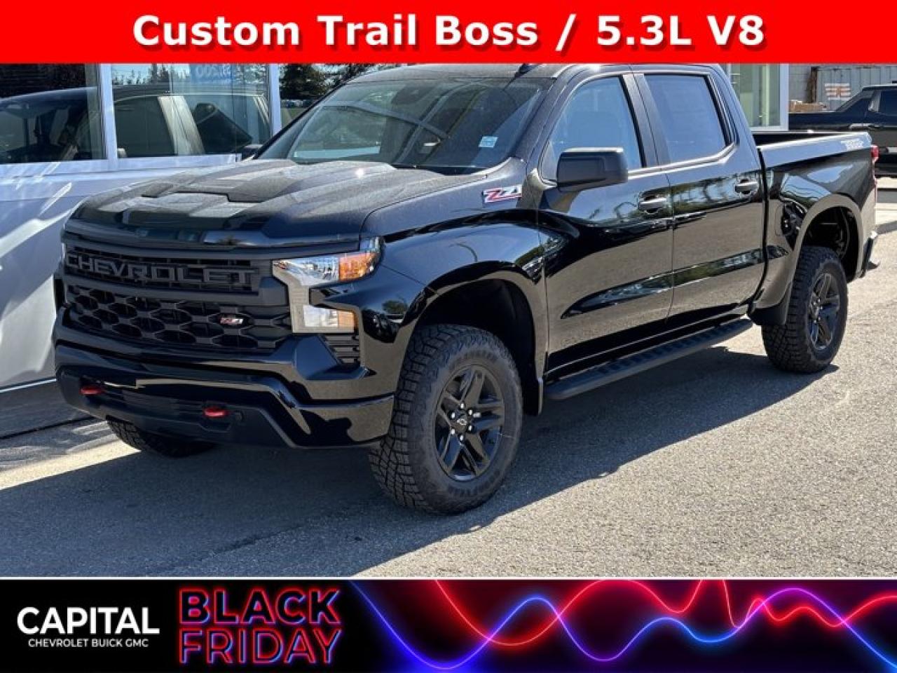 New 2025 Chevrolet Silverado 1500 Custom Trail Boss for sale in Calgary, AB