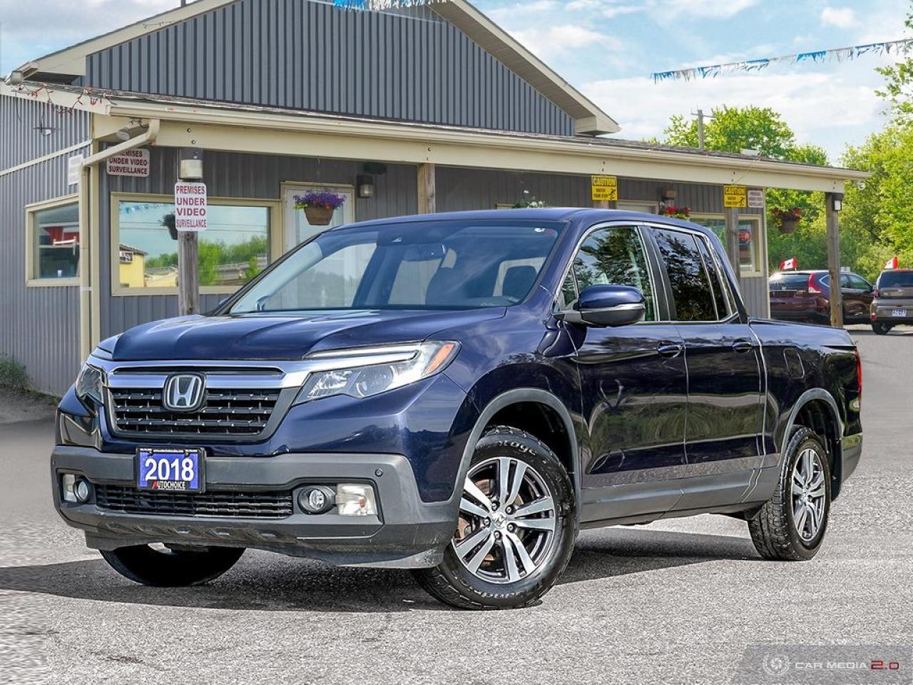 Used 2018 Honda Ridgeline EX-L AWD,ECON,PWR S/ROOF,REMOTE START,LEATHER INT for sale in Orillia, ON