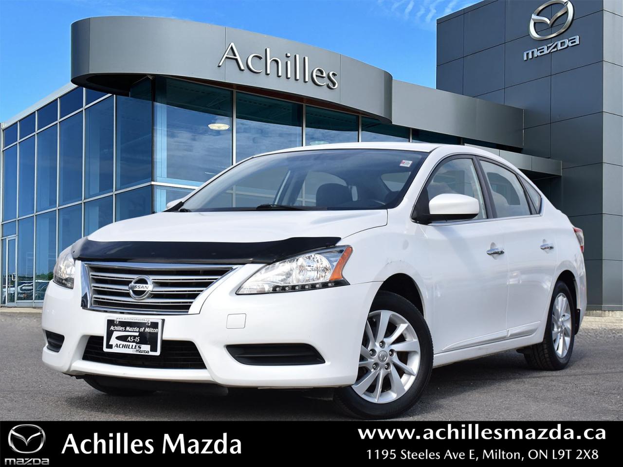 Used 2013 Nissan Sentra 1.8 SV *AS-IS* Auto, A/C, Moonroof for sale in Milton, ON