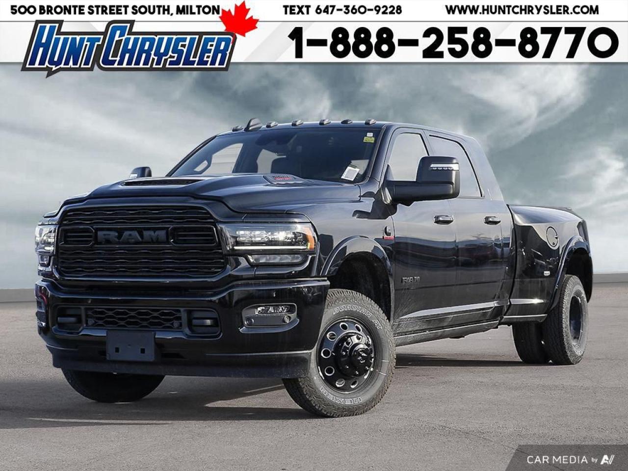 New 2024 RAM 3500 LIMITED | MEGA | NIGHT | DUALLY | LVL1 | 5TH WHEEL for sale in Milton, ON