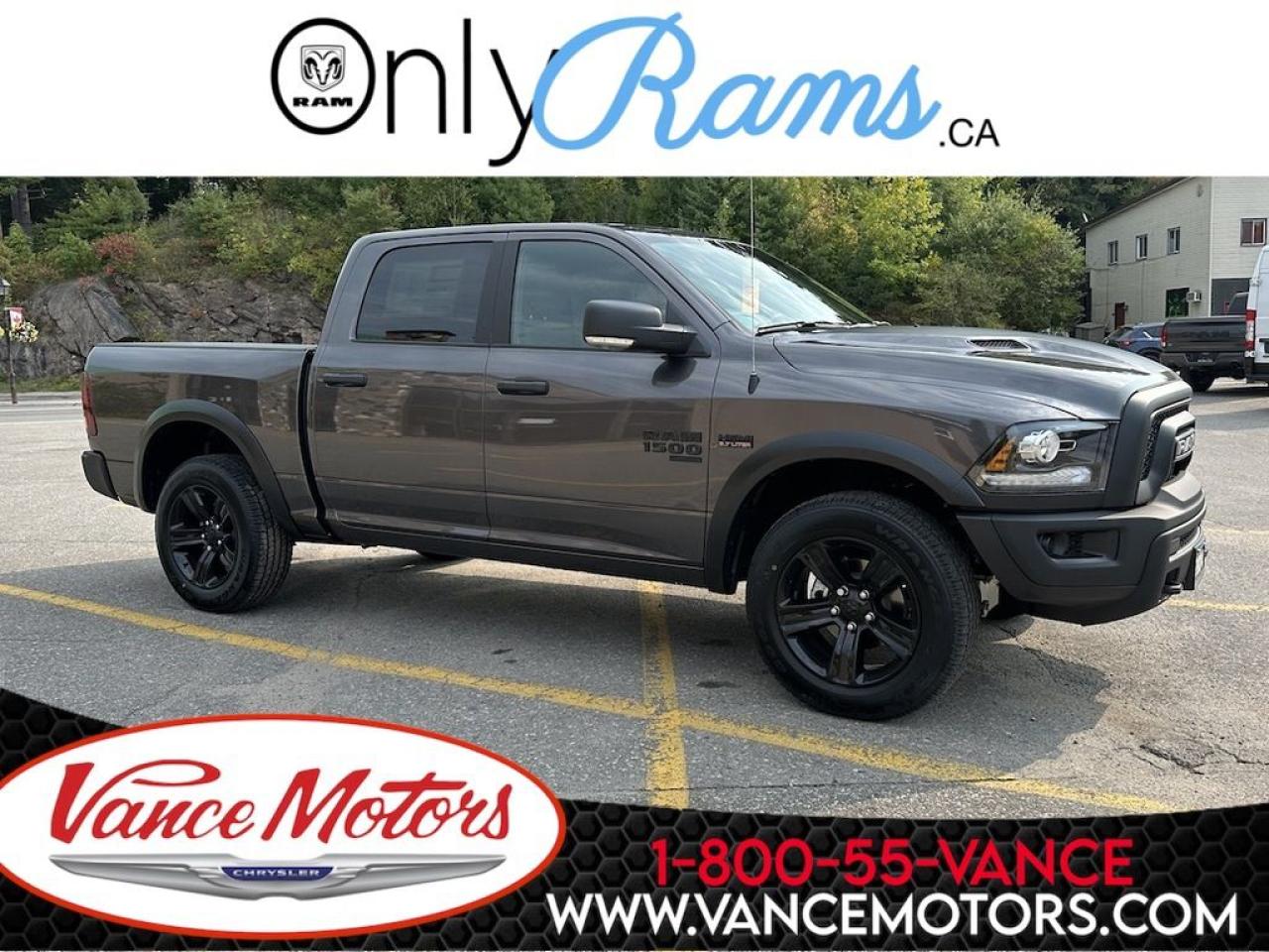 New 2024 RAM 1500 Classic Warlock 4x4 for sale in Bancroft, ON