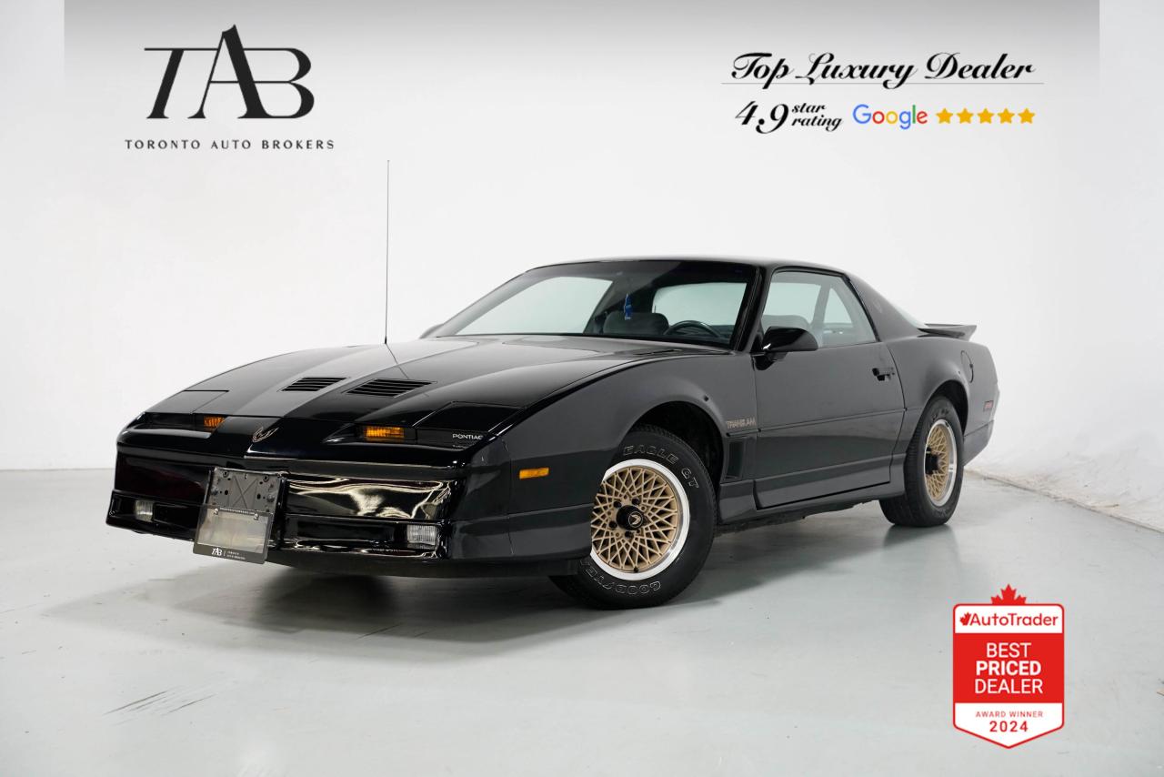 Used 1987 Pontiac Firebird TRANS AM | COUPE | CLEAN CARFAX for sale in Vaughan, ON