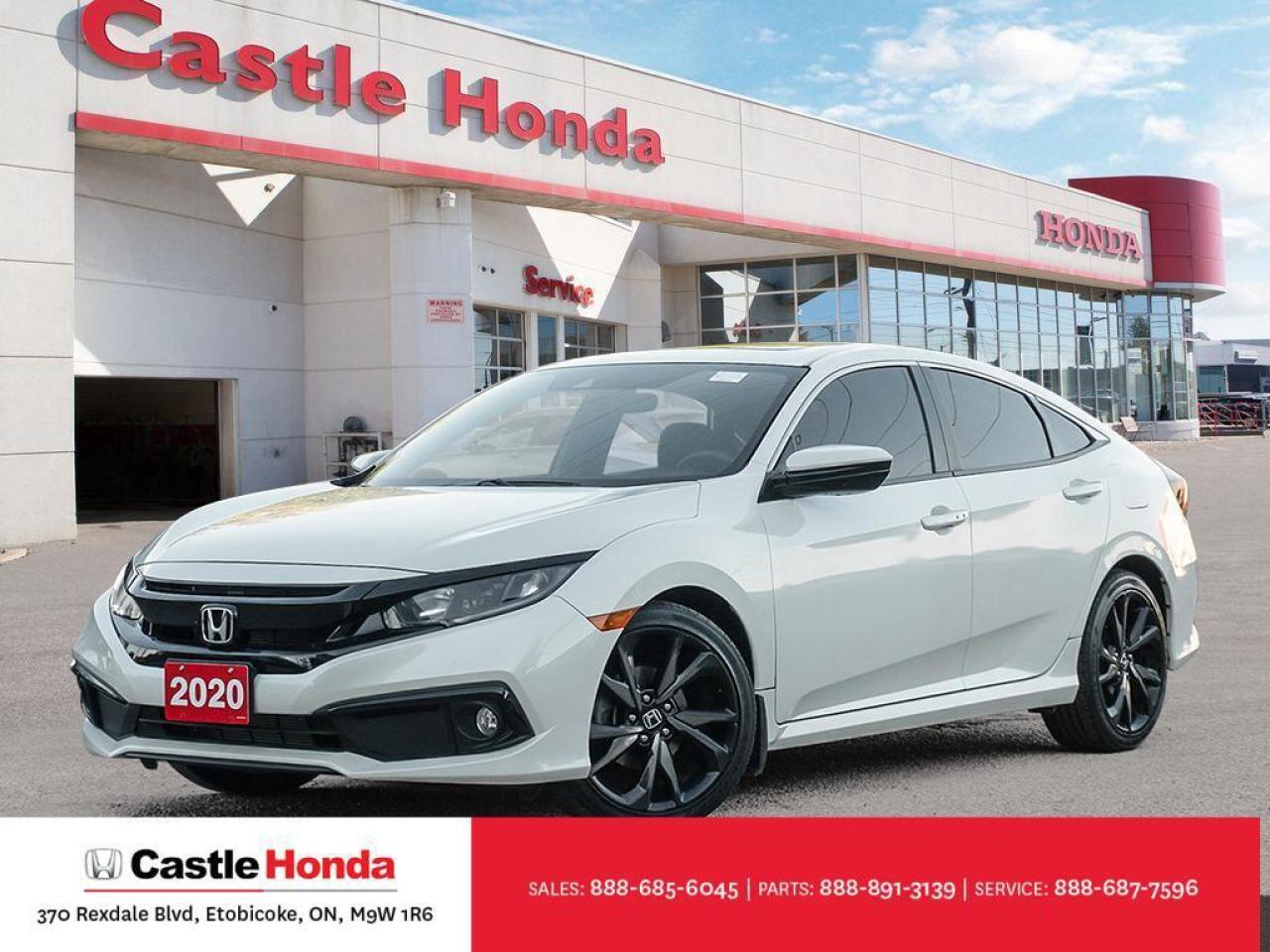 Used 2020 Honda Civic Sedan Sport | Remote Start | Sunroof | Apple Carplay for sale in Rexdale, ON