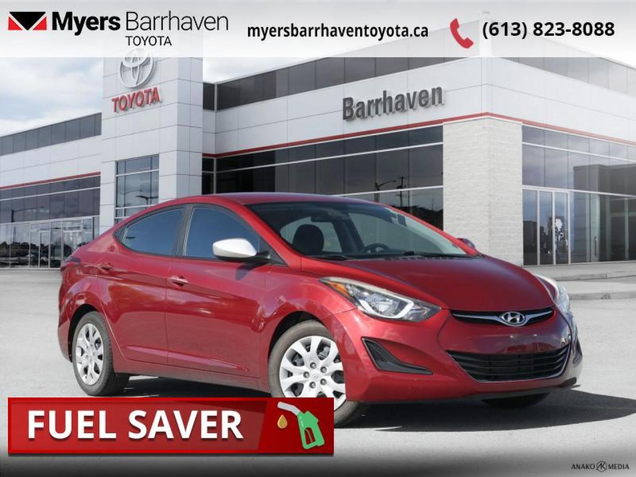 Used 2015 Hyundai Elantra GL  - Heated Seats -  Bluetooth - $127 B/W for sale in Ottawa, ON