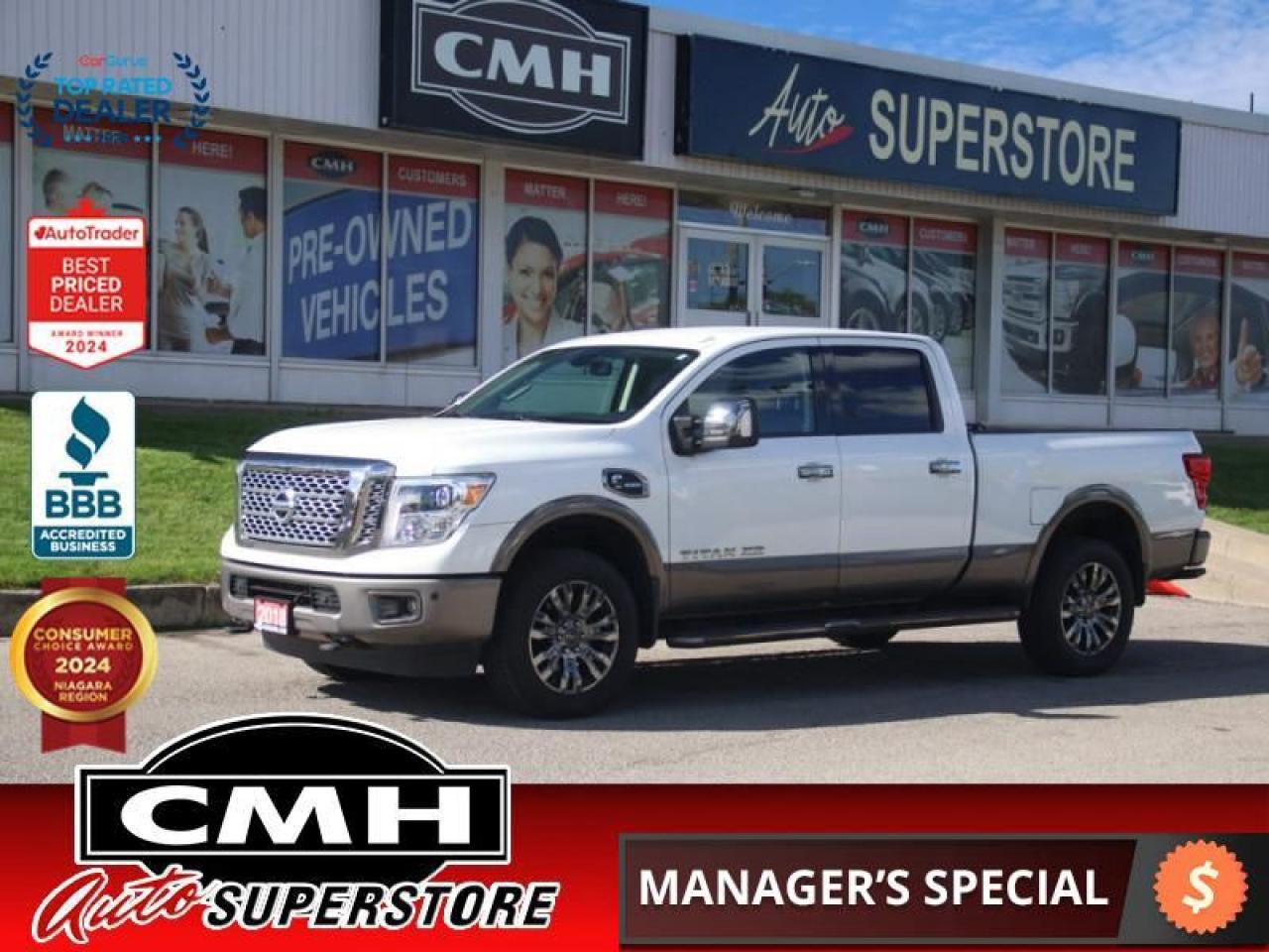 Used 2018 Nissan Titan XD Platinum Reserve  **LOW KMS - MINT** for sale in St. Catharines, ON