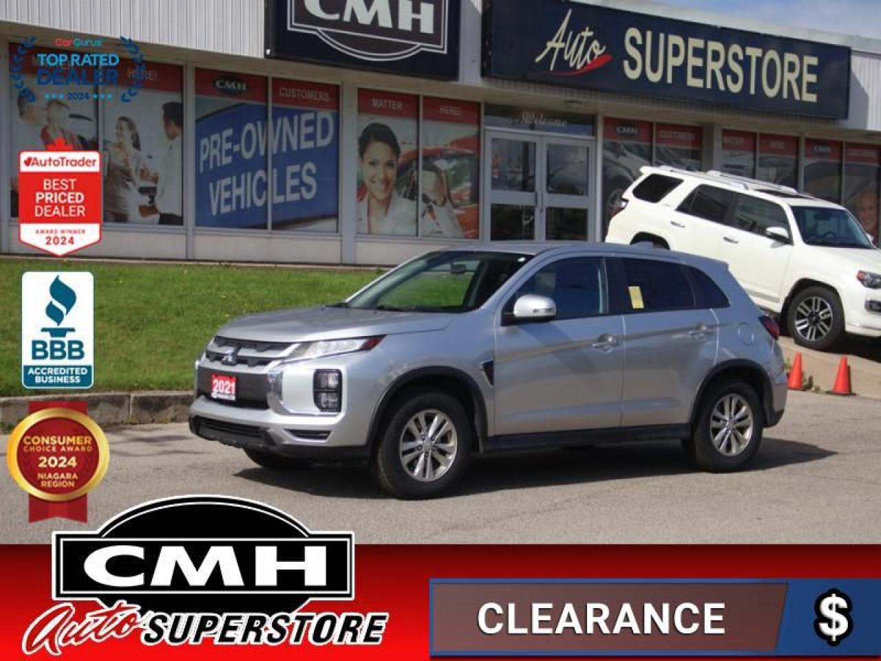 Used 2021 Mitsubishi RVR SE  CAM BLIND-SPOT APPLE-CP HTD-SEATS for sale in St. Catharines, ON