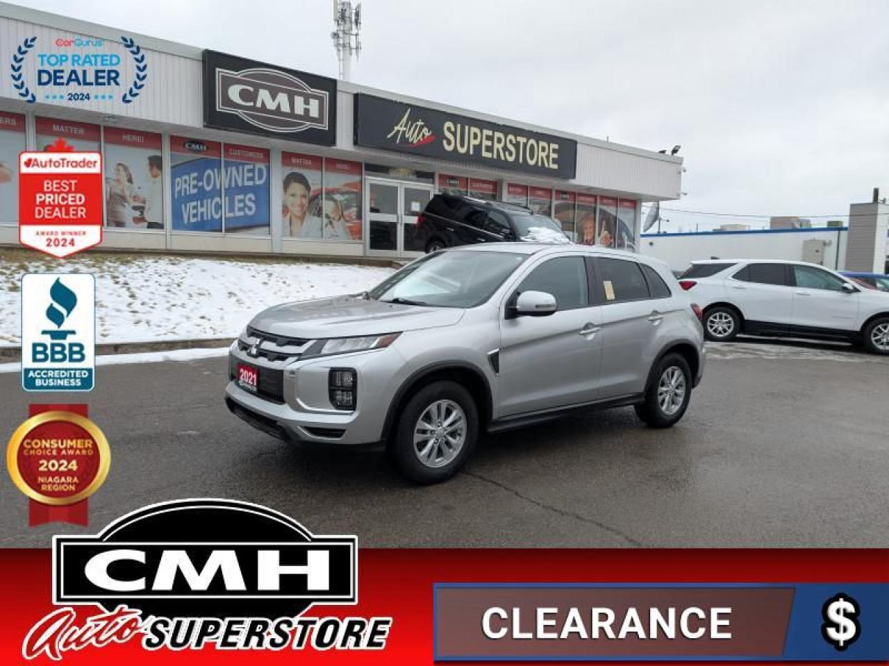 Used 2021 Mitsubishi RVR SE  CAM BLIND-SPOT APPLE-CP HTD-SEATS for sale in St. Catharines, ON