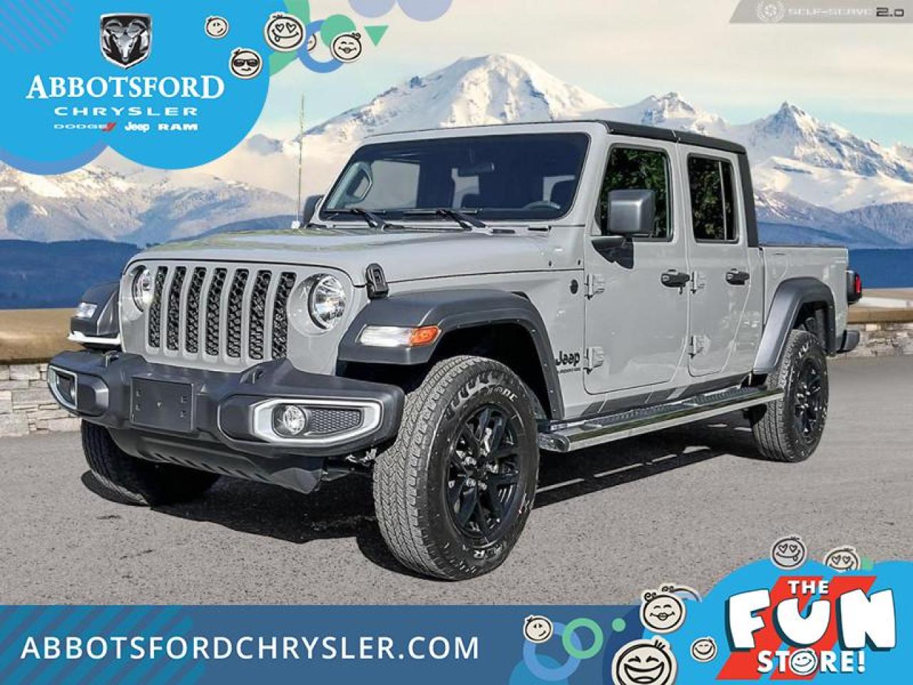 Used 2023 Jeep Gladiator Sport S  -  Apple CarPlay - $175.83 /Wk for sale in Abbotsford, BC