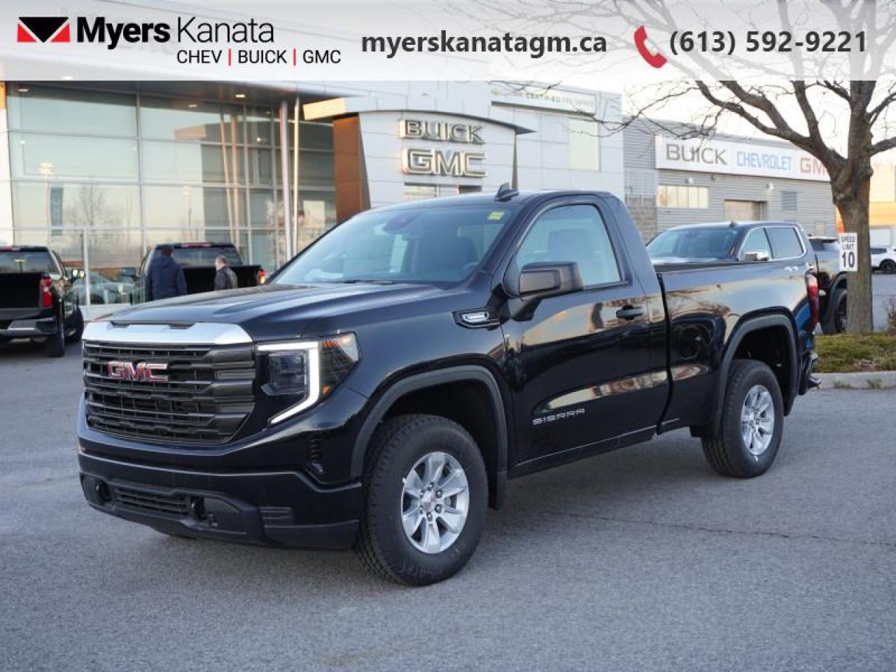 New 2024 GMC Sierra 1500 Pro  - Apple CarPlay -  Android Auto for sale in Kanata, ON