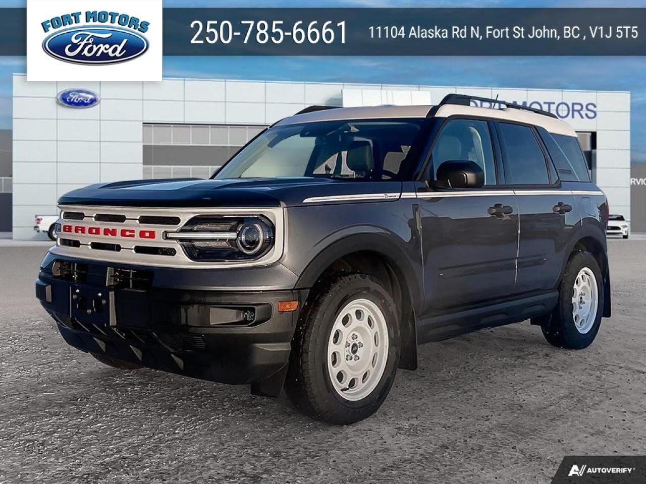 New 2024 Ford Bronco Sport Heritage for sale in Fort St John, BC