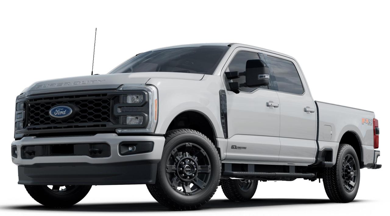 <b>Lariat Ultimate Package, Leather Seats, Premium Audio, Diesel Engine, FX4 Off-Road Package!</b><br> <br>   This Ford F-350 boasts a quiet cabin, a compliant ride, and incredible capability. <br> <br>The most capable truck for work or play, this heavy-duty Ford F-350 never stops moving forward and gives you the power you need, the features you want, and the style you crave! With high-strength, military-grade aluminum construction, this F-350 Super Duty cuts the weight without sacrificing toughness. The interior design is first class, with simple to read text, easy to push buttons and plenty of outward visibility. This truck is strong, extremely comfortable and ready for anything. <br> <br> This oxford white sought after diesel Crew Cab 4X4 pickup   has a 10 speed automatic transmission and is powered by a  475HP 6.7L 8 Cylinder Engine.<br> <br> Our F-350 Super Dutys trim level is Lariat. Experience rugged capability and luxury in this F-350 Lariat trim, which features leather-trimmed heated and ventilated front seats with power adjustment, memory function and lumbar support, a heated leather-wrapped steering wheel, voice-activated dual-zone automatic climate control, power-adjustable pedals, a sonorous 8-speaker Bang & Olufsen audio system, and two 120-volt AC power outlets. This truck is also ready to get busy, with equipment such as class V towing equipment with a hitch, trailer wiring harness, a brake controller and trailer sway control, beefy suspension with heavy duty shock absorbers, power extendable trailer style mirrors, and LED headlights with front fog lamps and automatic high beams. Connectivity is handled by a 12-inch infotainment screen powered by SYNC 4, bundled with Apple CarPlay, Android Auto, inbuilt navigation, and SiriusXM satellite radio. Safety features also include a surround camera system, pre-collision assist with automatic emergency braking and cross-traffic alert, blind spot detection, rear parking sensors, forward collision mitigation, and a cargo bed camera. This vehicle has been upgraded with the following features: Lariat Ultimate Package, Leather Seats, Premium Audio, Diesel Engine, Fx4 Off-road Package, Sunroof, Reverse Sensing System. <br><br> View the original window sticker for this vehicle with this url <b><a href=http://www.windowsticker.forddirect.com/windowsticker.pdf?vin=1FT8W3BT2REE77751 target=_blank>http://www.windowsticker.forddirect.com/windowsticker.pdf?vin=1FT8W3BT2REE77751</a></b>.<br> <br>To apply right now for financing use this link : <a href=https://www.fortmotors.ca/free-credit-check/ target=_blank>https://www.fortmotors.ca/free-credit-check/</a><br><br> <br/><br>Come down to Fort Motors and take it for a spin!<p><br> Come by and check out our fleet of 20+ used cars and trucks and 230+ new cars and trucks for sale in Fort St John.  o~o