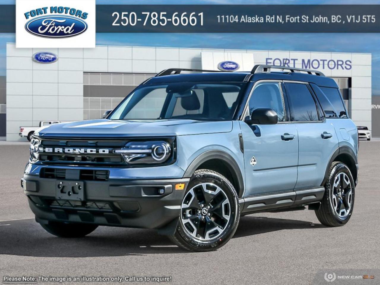 New 2024 Ford Bronco Sport Outer Banks  - Premium Audio for sale in Fort St John, BC