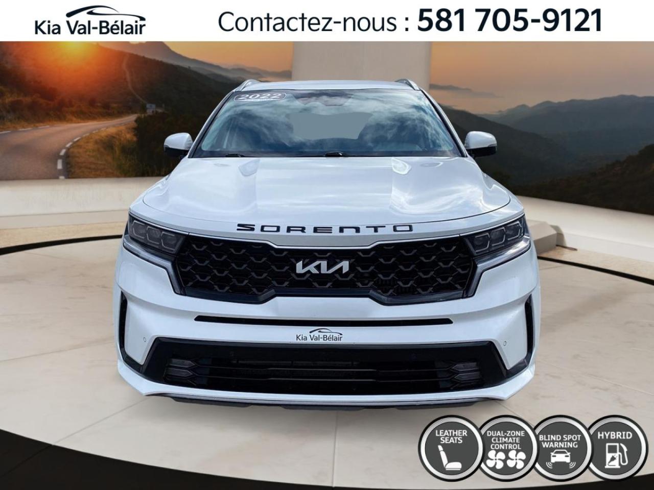 Used 2022 Kia Sorento PHEV EX *AWD *6 PASS. *CUIR *CAMERA *SIEGE CHAUFFANT for sale in Québec, QC