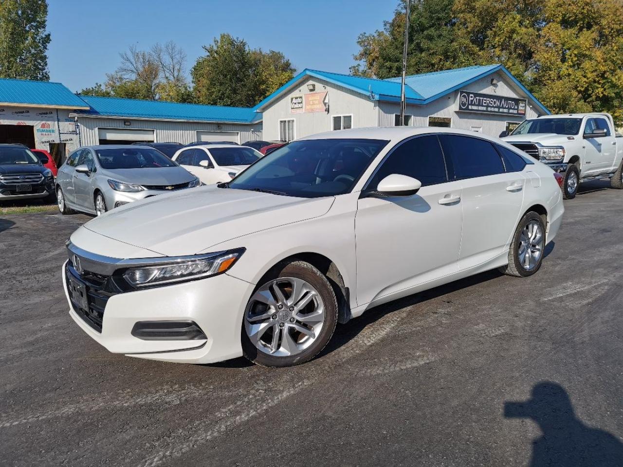 Attention all car shoppers! Get ready to experience luxury and power in one sleek package with our 2019 Honda Accord LX. This pre-owned gem is loaded with leather seating, providing ultimate comfort for your daily commute or long road trips. But don't let its sophisticated exterior fool you - under the hood lies a 1.5L L4 DOHC 16V TURBO engine, ready to take on any road with its impressive performance. Don't wait any longer, visit us at Patterson Auto Sales and take this beauty for a test drive today!