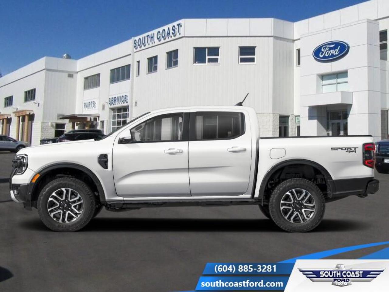 New 2024 Ford Ranger Lariat  - Leather Seats for sale in Sechelt, BC