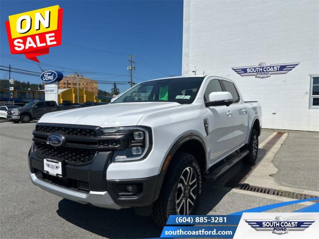 New 2024 Ford Ranger Lariat  - Leather Seats for sale in Sechelt, BC
