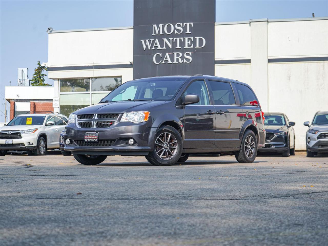 <div style=text-align: justify;><span style=font-family: "times new roman", times, serif; font-size: 14px;>This 2016 Dodge Grand Caravan has a CLEAN CARFAX with no accidents and is also a Canadian (Ontario) vehicle with service records. High-value options included with this vehicle are; black leather / power seats, touchscreen and 17” alloy rims, offering immense value.</span></div><div style=text-align: justify;><br /><span style=font-size:14px;><span style=font-family:times new roman,times,serif;>Why buy from us?<br /> <br />Most Wanted Cars is a place where customers send their family and friends. MWC offers the best financing options in Kitchener-Waterloo and the surrounding areas. Family-owned and operated, MWC has served customers since 1975 and is also DealerRater’s 2022 Provincial Winner for Used Car Dealers. MWC is also honoured to have an A+ standing on Better Business Bureau and a 4.8/5 customer satisfaction rating across all online platforms with over 1400 reviews. With two locations to serve you better, our inventory consists of over 150 used cars, trucks, vans, and SUVs.<br /> <br />Our main office is located at 1620 King Street East, Kitchener, Ontario. Please call us at 519-772-3040 or visit our website at www.mostwantedcars.ca to check out our full inventory list and complete an easy online finance application to get exclusive online preferred rates.<br /> <br />*Price listed is available to finance purchases only on approved credit. The price of the vehicle may differ from other forms of payment. Taxes and licensing are excluded from the price shown above*</span></span></div><br />