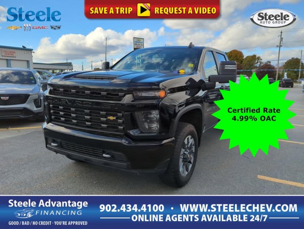 Used 2023 Chevrolet Silverado 2500 HD Custom *GM Certified* 4.99% Financing OAC for sale in Dartmouth, NS