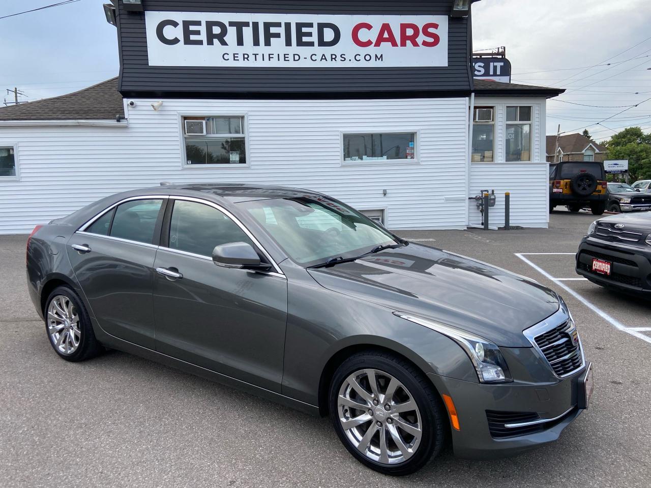 Used 2017 Cadillac ATS Luxury AWD ** LDA, FCW, CARPLAY ** for sale in St Catharines, ON