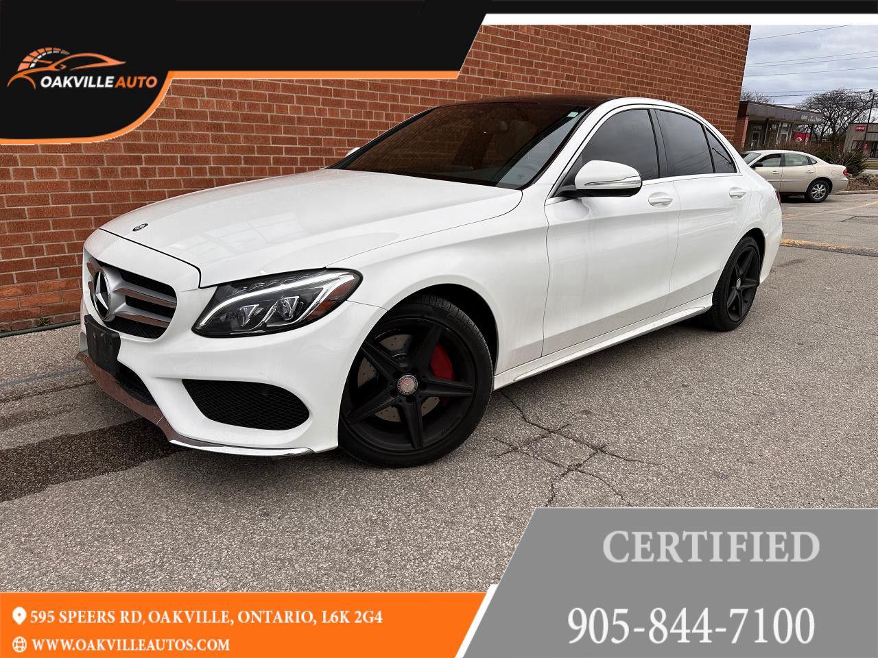 Used 2015 Mercedes-Benz C-Class Navigation, C 300 4MATIC for sale in Oakville, ON