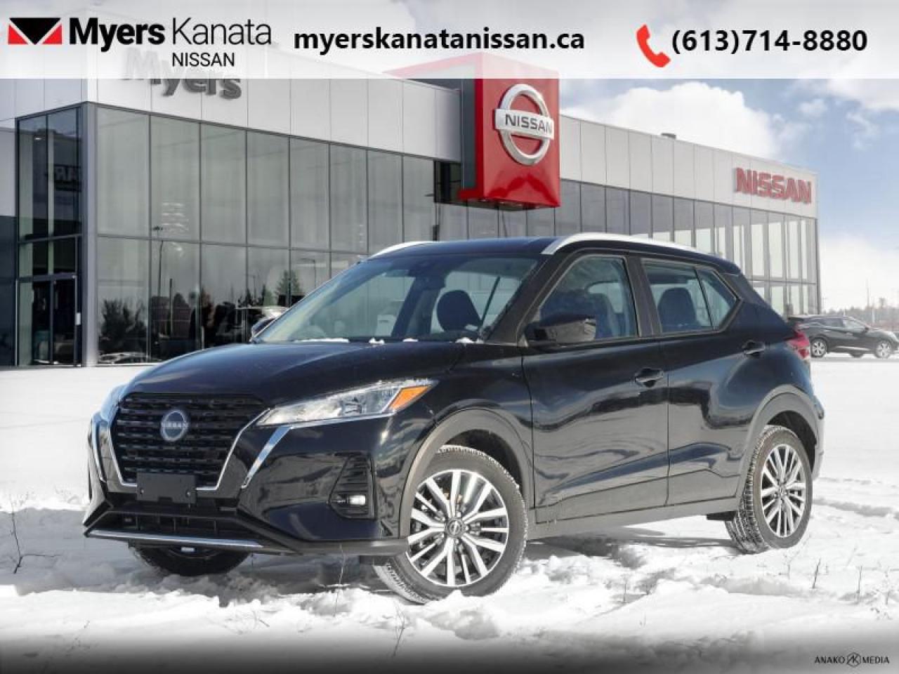 <br> <br>  Hello. <br> <br><br> <br> This super blk SUV  has an automatic transmission and is powered by a  122HP 1.6L 4 Cylinder Engine.<br> <br> Our Kicks Plays trim level is SV. <br><br> <br/>    6.49% financing for 84 months. <br> Payments from <b>$429.57</b> monthly with $0 down for 84 months @ 6.49% APR O.A.C. ( Plus applicable taxes -  $621 Administration fee included. Licensing not included.    ).  Incentives expire 2025-01-02.  See dealer for details. <br> <br><br> Come by and check out our fleet of 40+ used cars and trucks and 110+ new cars and trucks for sale in Kanata.  o~o