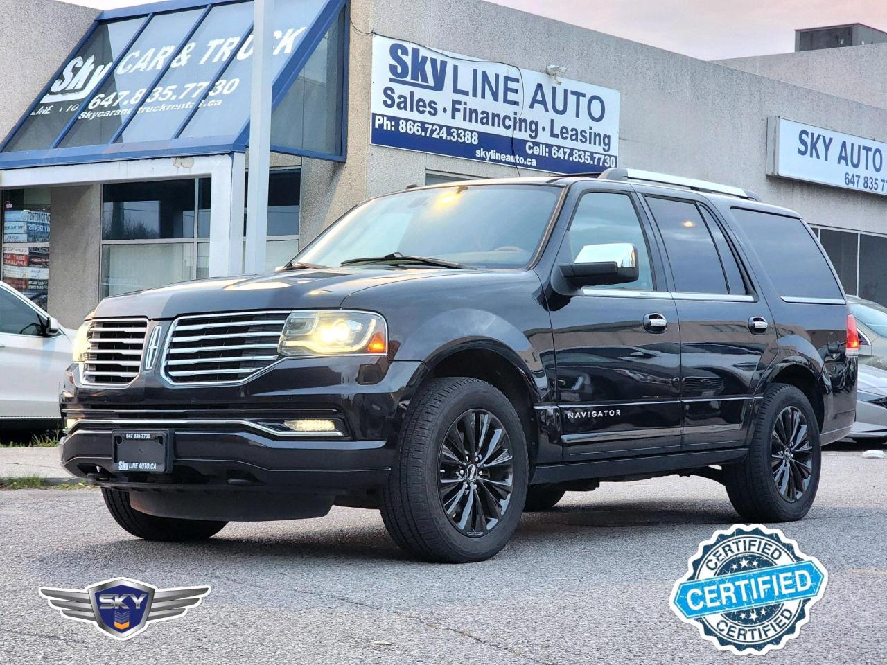 Used 2016 Lincoln Navigator Select - ONE OWNER/NO ACCIDENTS | 8 PASS | NAVI | PEDAL ADJUST |REMOTE STARTER for sale in Concord, ON