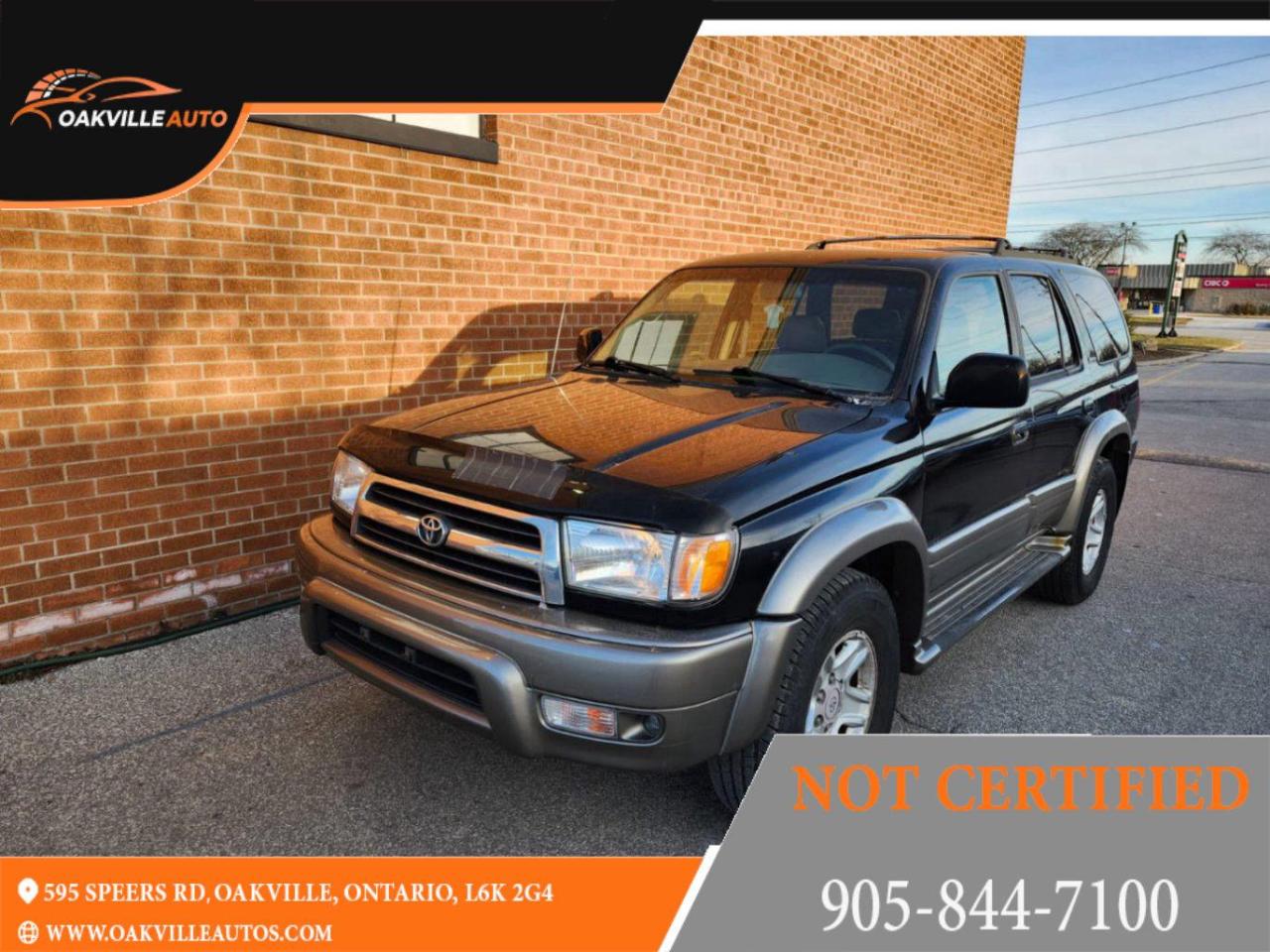 Used 2000 Toyota 4Runner 4dr Limited V6 Auto 4WD for sale in Oakville, ON