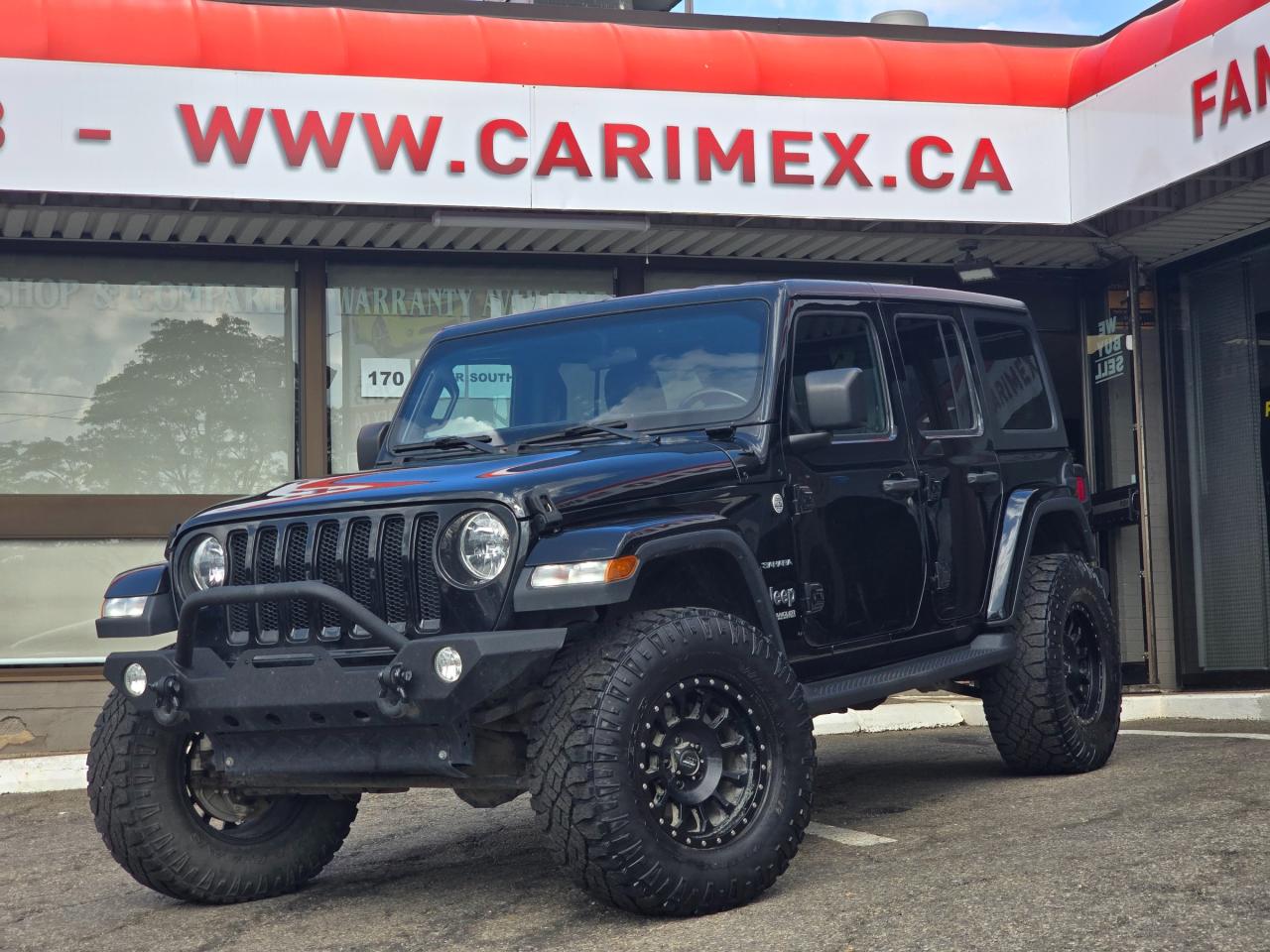 Used 2020 Jeep Wrangler Unlimited Sahara MANUAL | Backup Camera | Heated Seats | Heated Steering | Apple Carplay | Android Auto for sale in Waterloo, ON