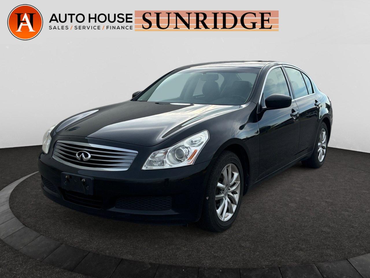 Used 2009 Infiniti G37 Sedan SPORT LEATHER SUNNROF for sale in Calgary, AB