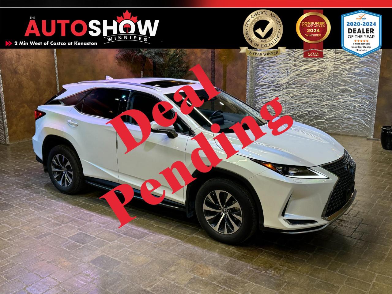 Used 2022 Lexus RX 350 AWD - LOADED!! 1-OWNER, CLEAN CARFAX! for sale in Winnipeg, MB