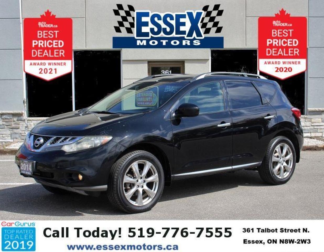 Used 2014 Nissan Murano Platinum*AWD*Heated Leather*Moon Roof*Bluetooth for sale in Essex, ON