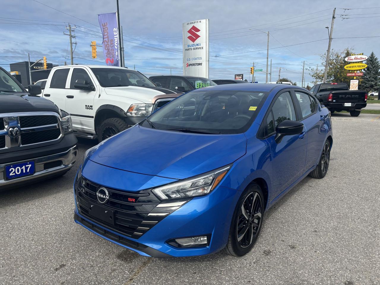 Used 2024 Nissan Versa SR ~Heated Seats ~Backup Camera ~Bluetooth ~A/C for sale in Barrie, ON