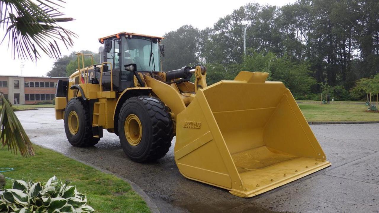 2019 Caterpillar 972M XE Diesel, automatic, yellow exterior. This vehicle does not meet the requirements of the Motor Vehicle Act and is not suitable for driving.  Please note that towing will be required at the purchasers expense.  $293,870.00 plus $375 processing fee, $294,245.00 total payment obligation before taxes.  Listing report, warranty, contract commitment cancellation fee, financing available on approved credit (some limitations and exceptions may apply). All above specifications and information is considered to be accurate but is not guaranteed and no opinion or advice is given as to whether this item should be purchased. We do not allow test drives due to theft, fraud, acts of vandalism and undetectable impaired driving. Instead we provide the following benefits: Complimentary Warranty (with options to extend), Limited Money Back Satisfaction Guarantee on Fully Completed Contracts, Contract Commitment Cancellation, and an Open-Ended Sell-Back Option. Ask seller for details or call 604-522-REPO(7376) to confirm listing availability.