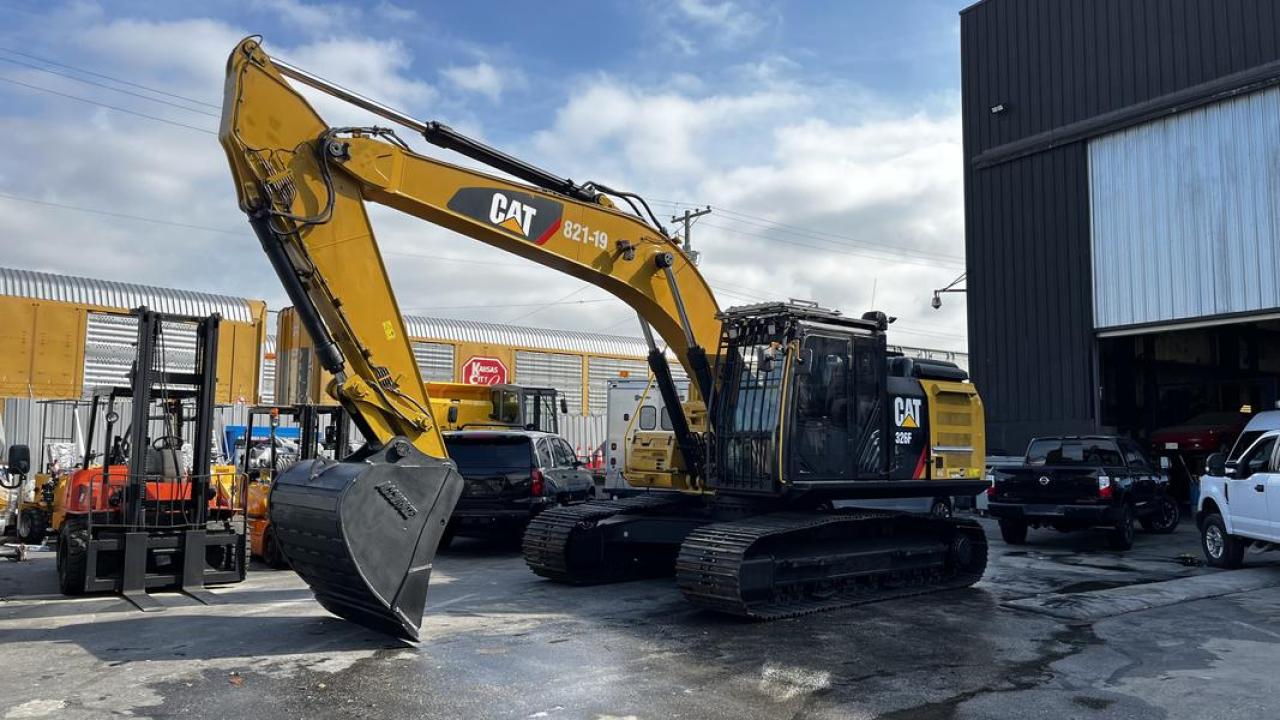 Used 2018 Cat 326F Track Excavator for sale in Burnaby, BC