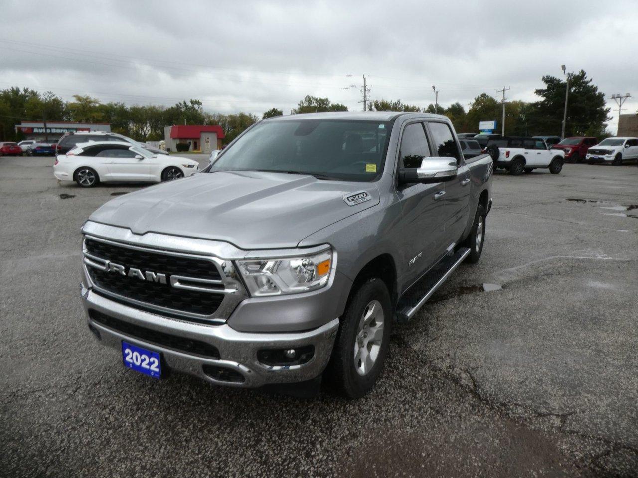 Used 2022 RAM 1500 BIG HORN CREW CAB 4X4 for sale in Essex, ON