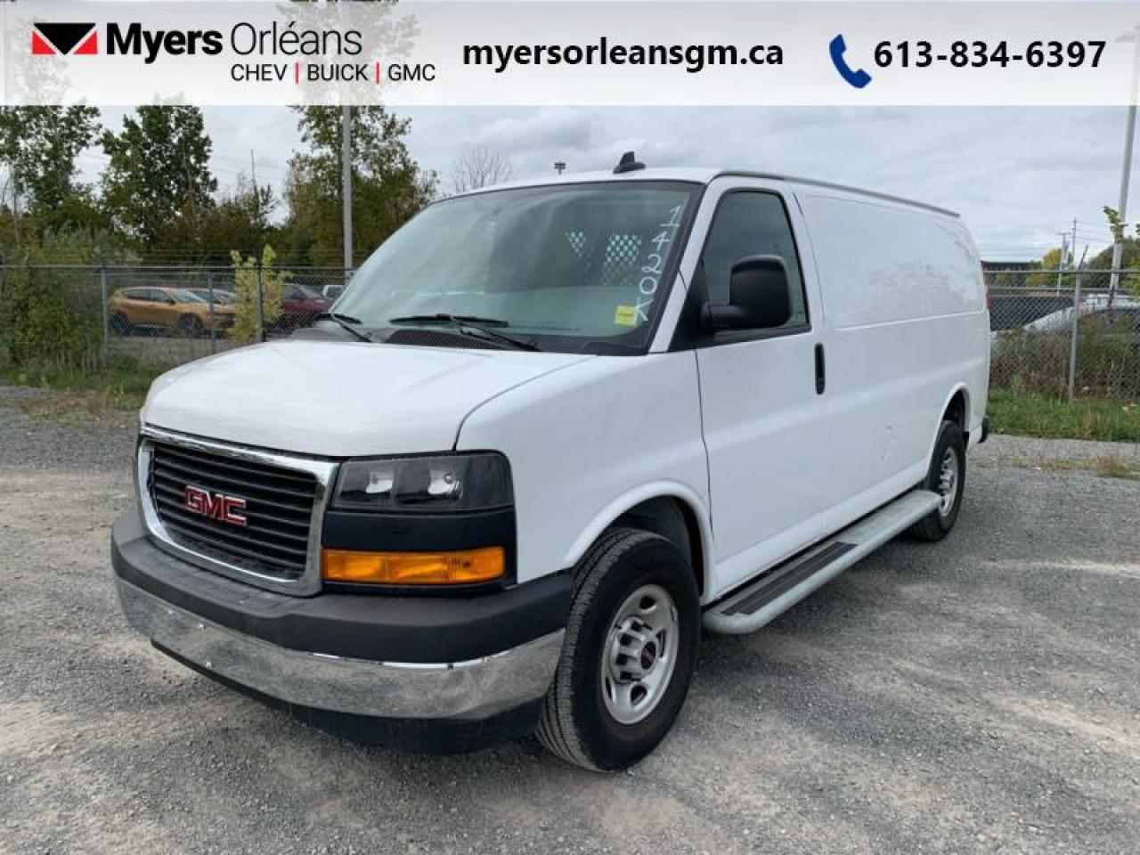 Used 2022 GMC Savana Cargo Van 2500 135  - 4G LTE for sale in Orleans, ON