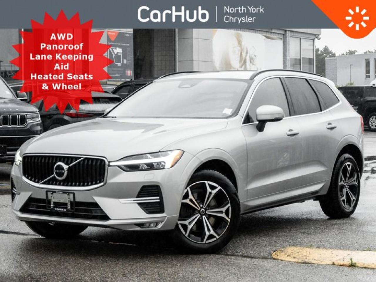 Used 2022 Volvo XC60 Momentum AWD Panoroof Lane Keeping Aid Heated Seats & Wheel for sale in Thornhill, ON