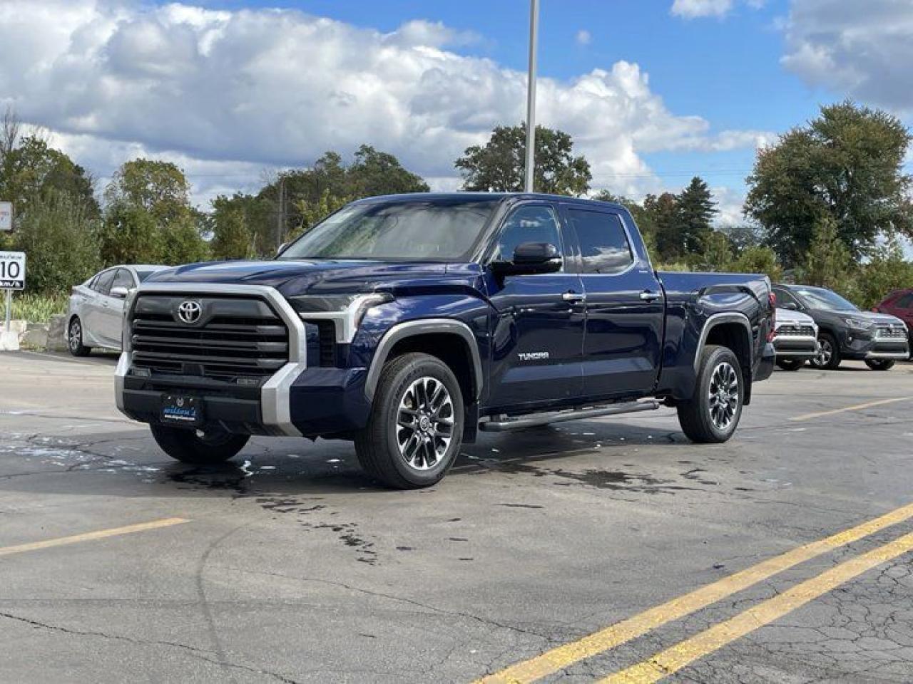 Used 2023 Toyota Tundra Limited CrewMax 4X4 - Leather, Panoramic Sunroof, Heated Steering, Carplay + Android Auto & more!! for sale in Guelph, ON