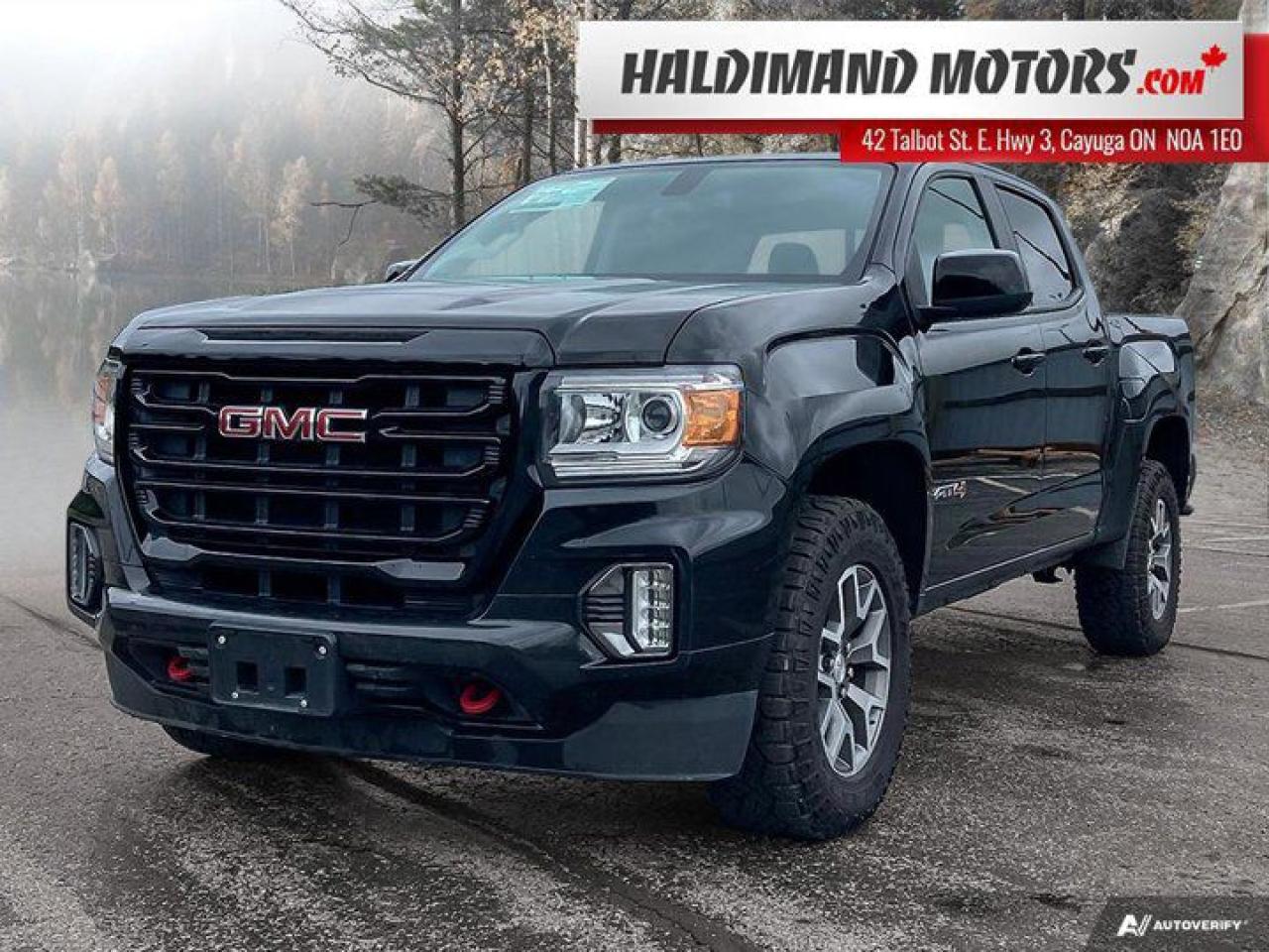 Used 2022 GMC Canyon 4WD AT4 w/Leather for sale in Cayuga, ON