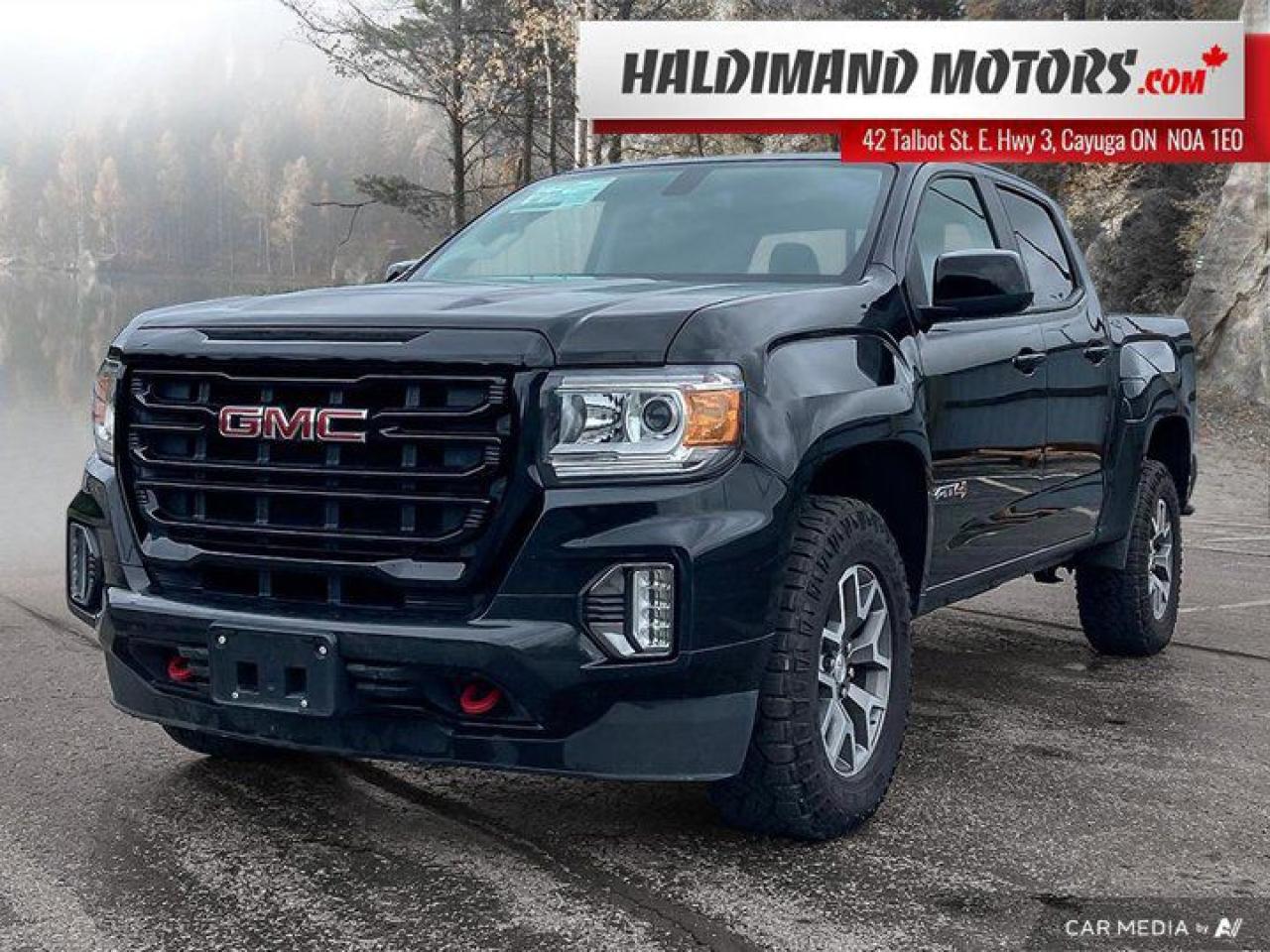 Used 2022 GMC Canyon 4WD AT4 w/Leather for sale in Cayuga, ON