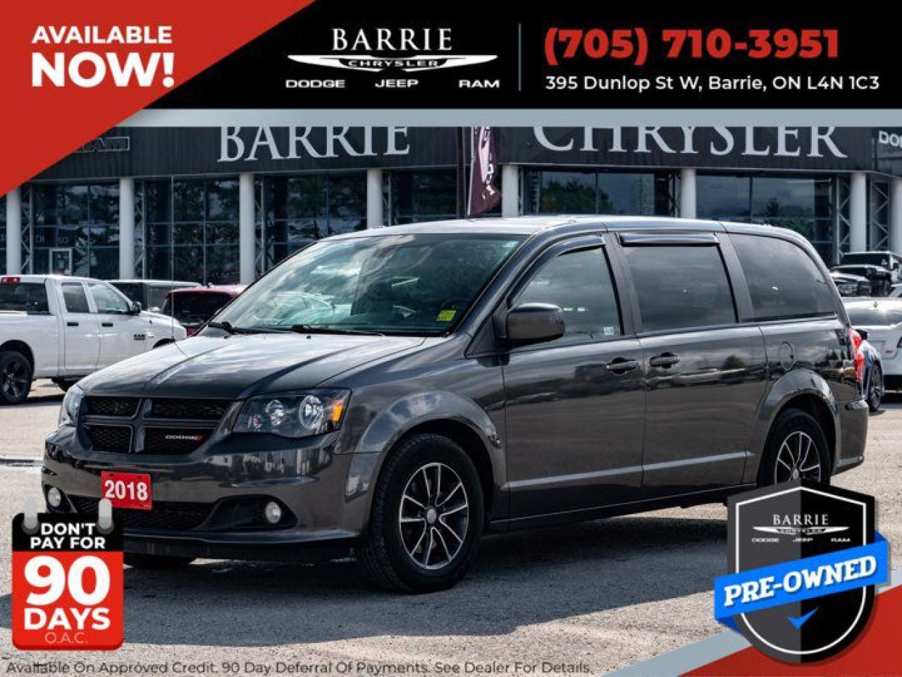 Used 2018 Dodge Grand Caravan GT for sale in Barrie, ON