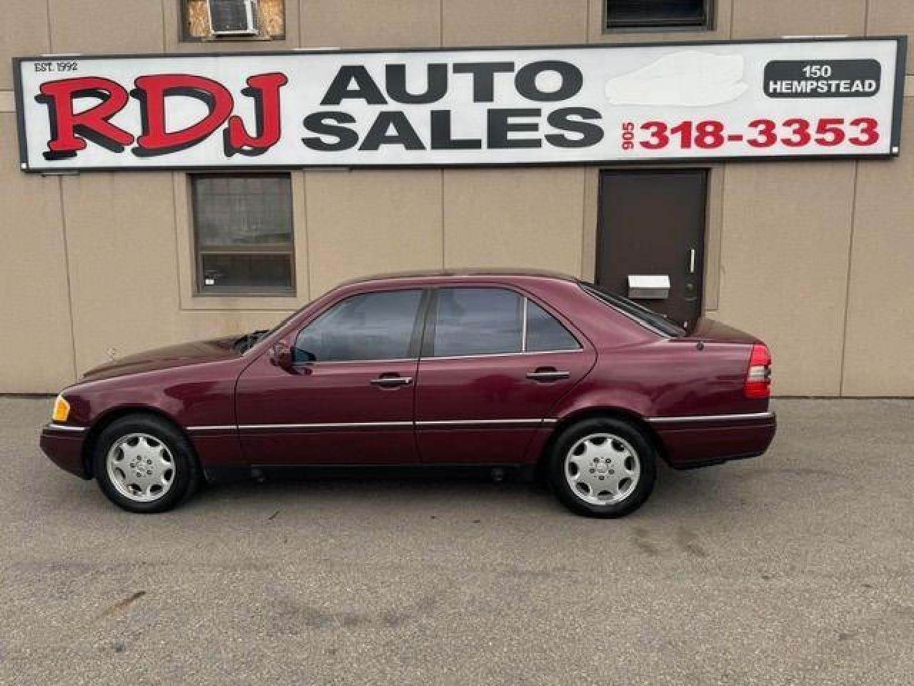 Used 1996 Mercedes-Benz C-Class 280C,4DR SEDAN,ONLY 83000KM,ACCIDENT FREE for sale in Hamilton, ON