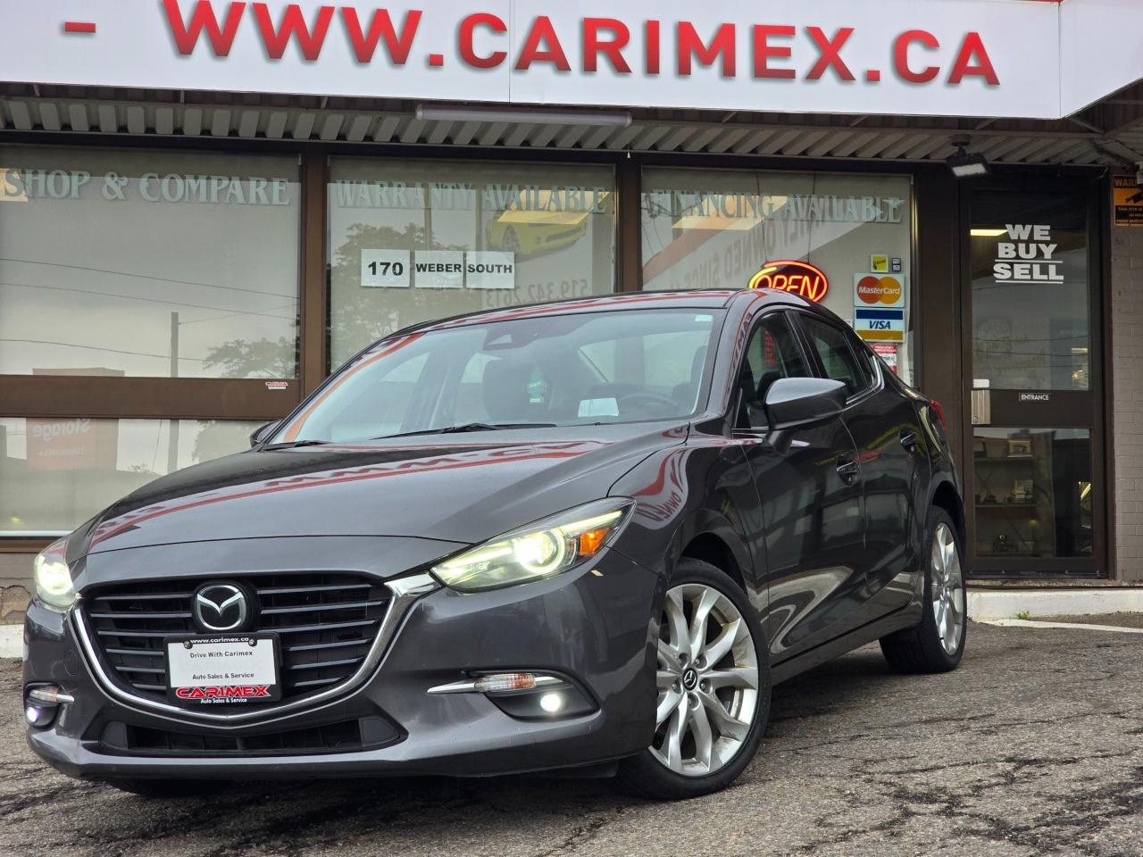 Used 2017 Mazda MAZDA3 GT iActiveSense | BSM | BOSE | Leather | Sunroof | Backup Camera for sale in Waterloo, ON