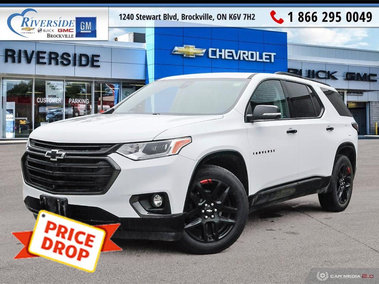 Used 2021 Chevrolet Traverse Premier for sale in Brockville, ON